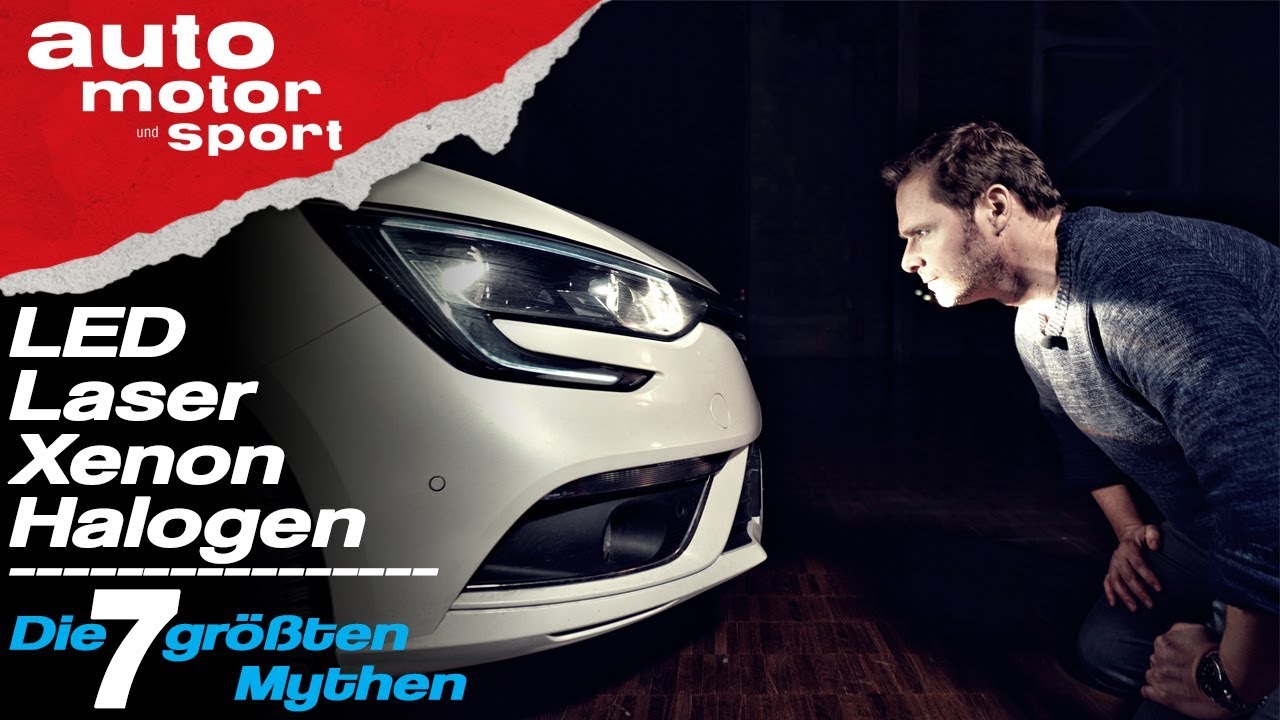 Alles Blender? Die 7 größten Mythen zu Xenon, LED & Co - Bloch erklärt #57 | auto motor & sport