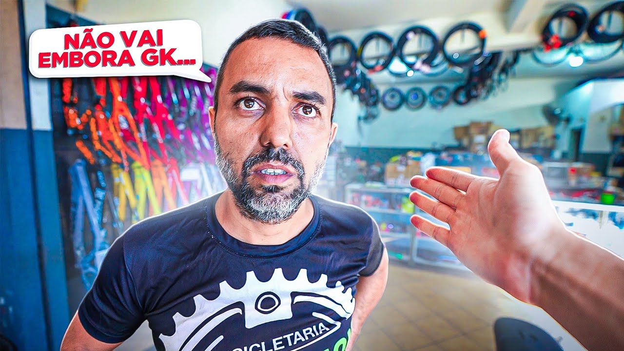 Tive Que Abandonar a Bicicletaria Depois Dele Ajudar a ODK
