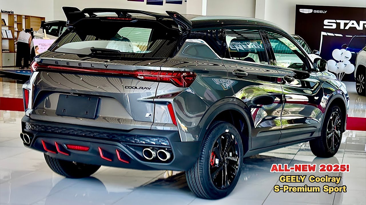 Новинка 2025 года! Geely Coolray S-Premium Sport: комфорт, роскошь, интерьер и экстерьер