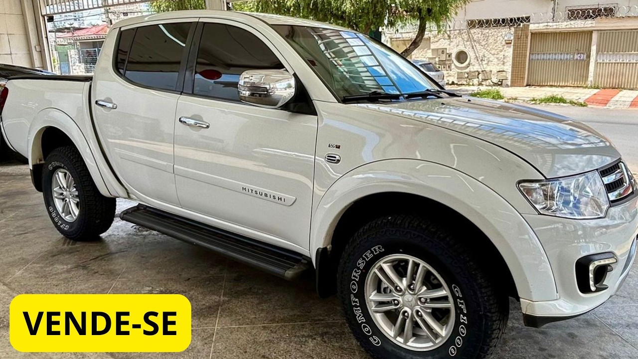 Mitsubishi L200 HPE cabine dupla automática 4x4 #piseiro 