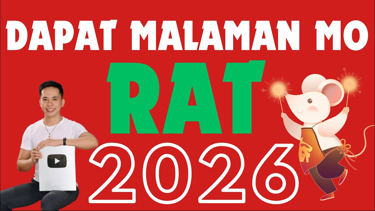 DAPAT ALAM MO ITO RAT ANIMAL ZODIAC | PAGHAHANDA SA 2026 | FENG SHUI GUIDE 2026