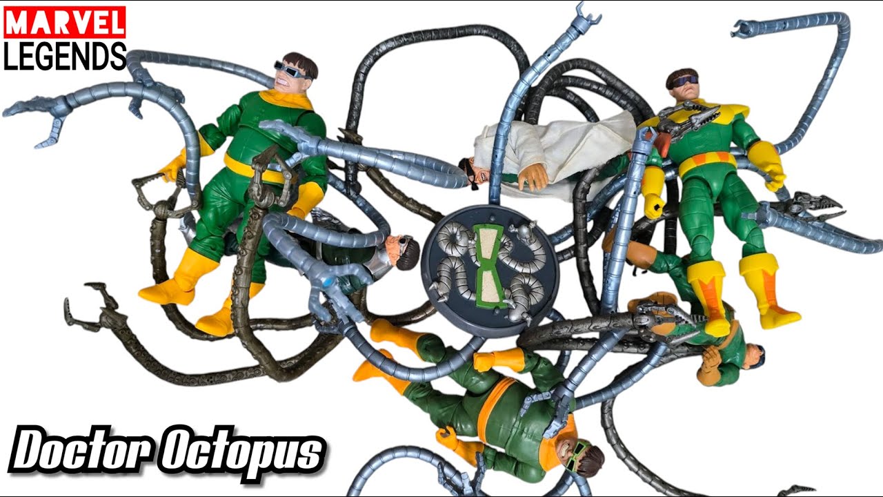 TENTACLES GALORE Marvel Legends Doctor Octopus Toybiz and Hasbro