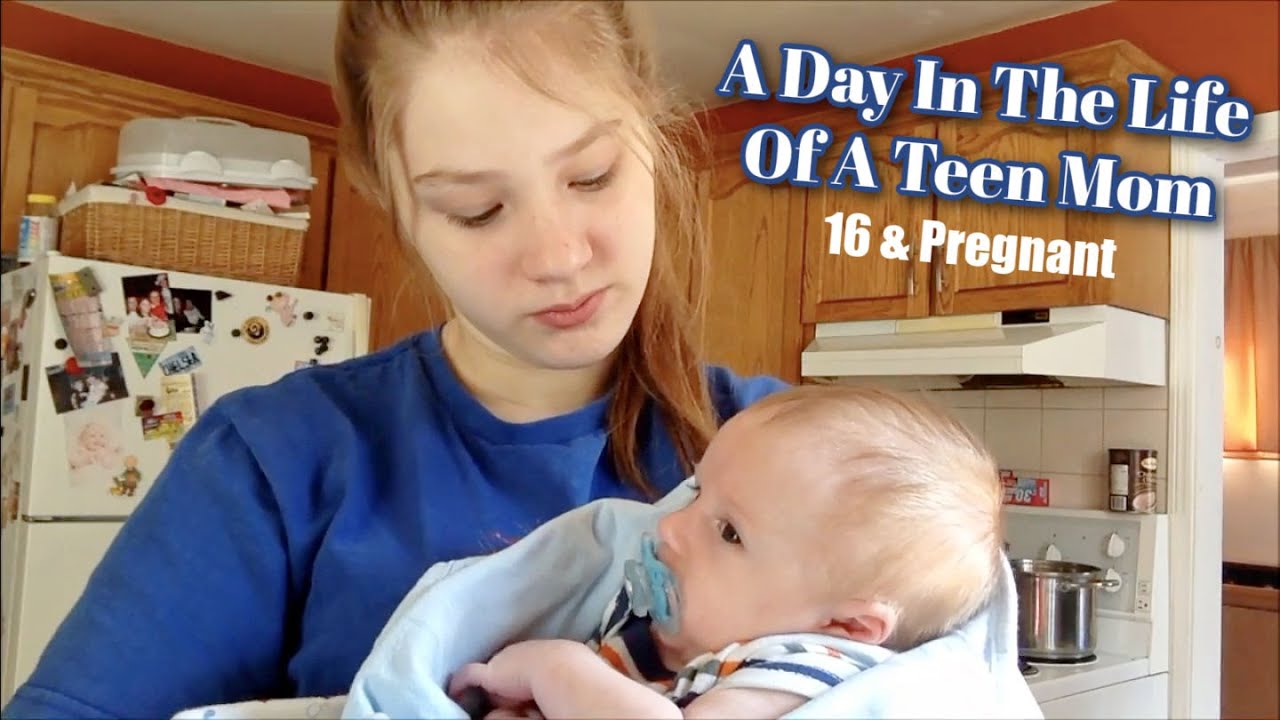 A Day In The Life Of A Teen Mom | Daily Routine With A Newborn Baby