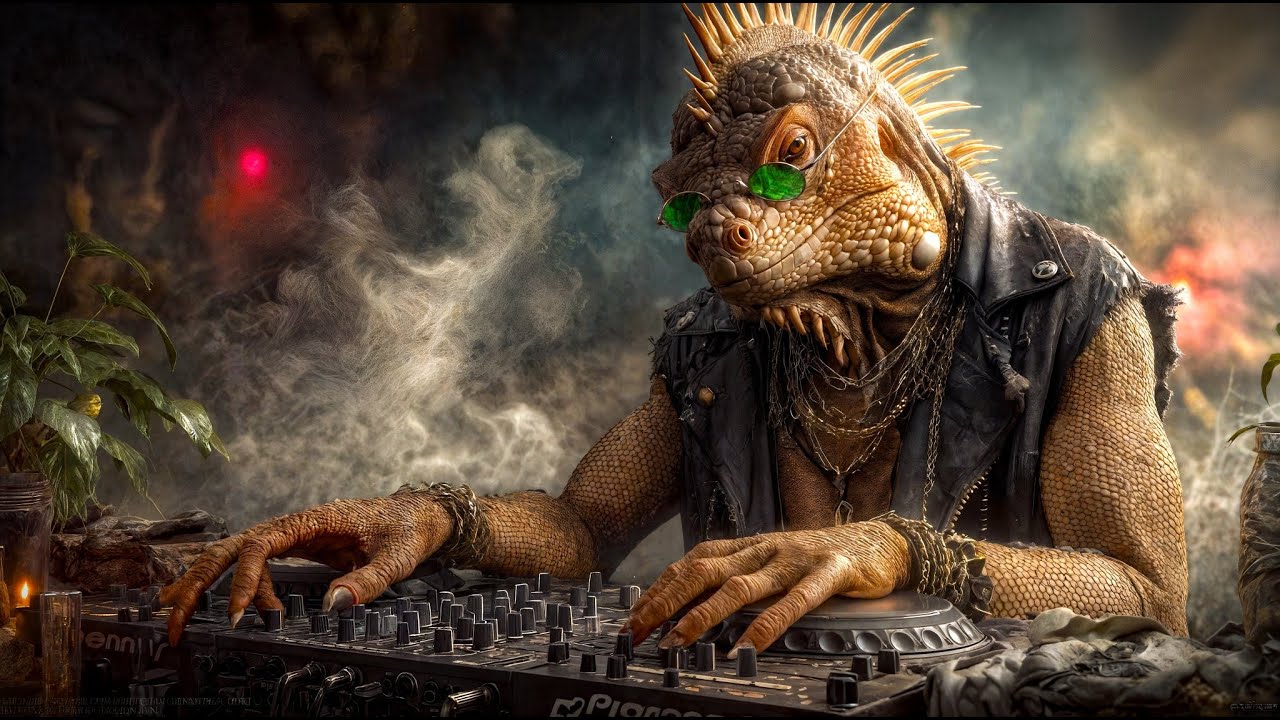 🦎 DJ Scaly Tempo – The Cold-Blooded Shaman of Techno | Melodic Techno & High-Tech Minimal Rave Ritua