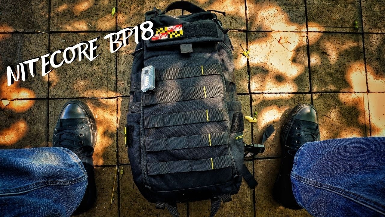 Nitecore BP18 Backpack:  Lii Gear Collabo Urban EDC Pack.. #GAW