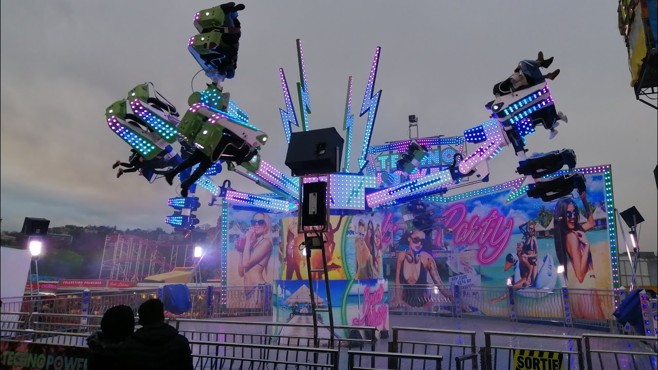 Fete foraine/ Luna Park d'hiver - Lyon Confluence 2021/2022 (Vogue d'hiver)