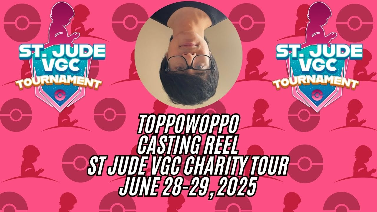 ToppoWoppo - St Jude Pokemon VGC Charity Tour Commentary Reel (2025)
