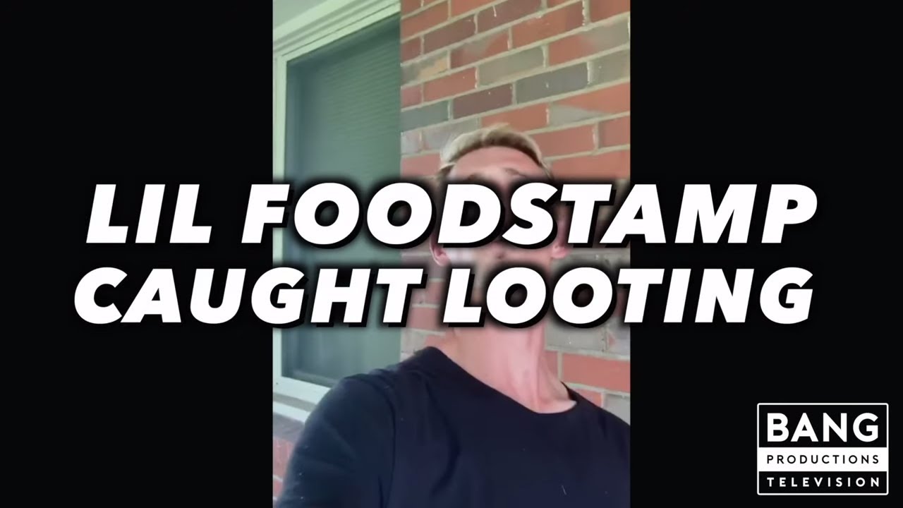 LIL FOODSTAMP ПОПАЛИ ЗА ГРАБЕЖ