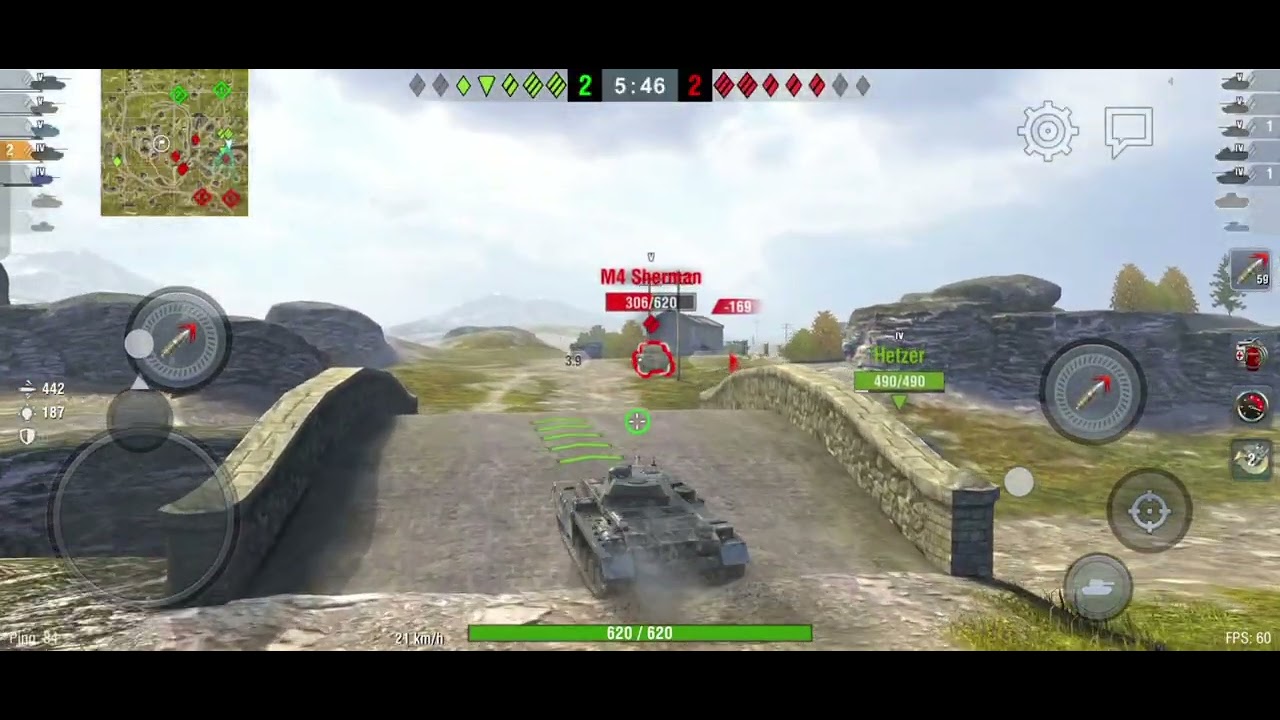 WOT-blitz gameplay Clutch Victory in the Final Seconds! | WOT Blitz #wotblitz #gaming #clutch 
