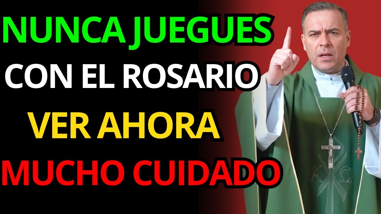 NUNCA JUEGUES CON EL ROSARIO: EL RIESGO ESPIRITUAL QUE POCOS CONOCEN | Pbro. Javier Martín
