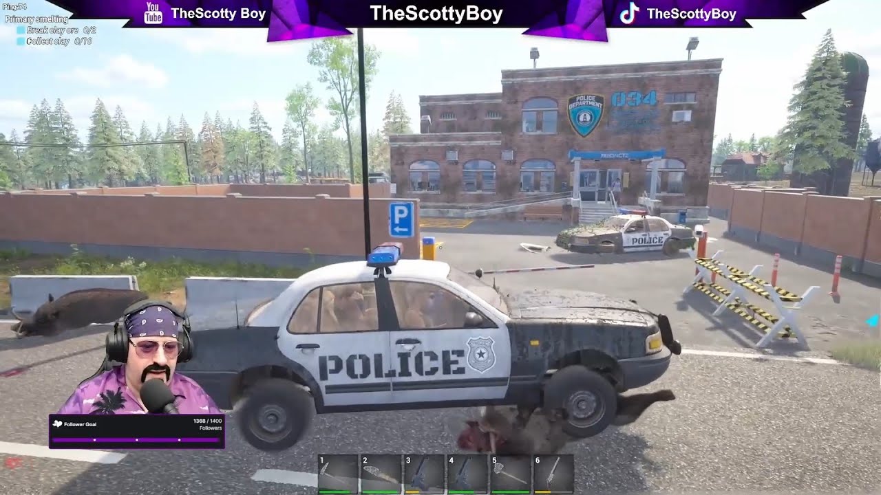 No One Survived: Police Station Boars  🐗🚓 #gamingvideo