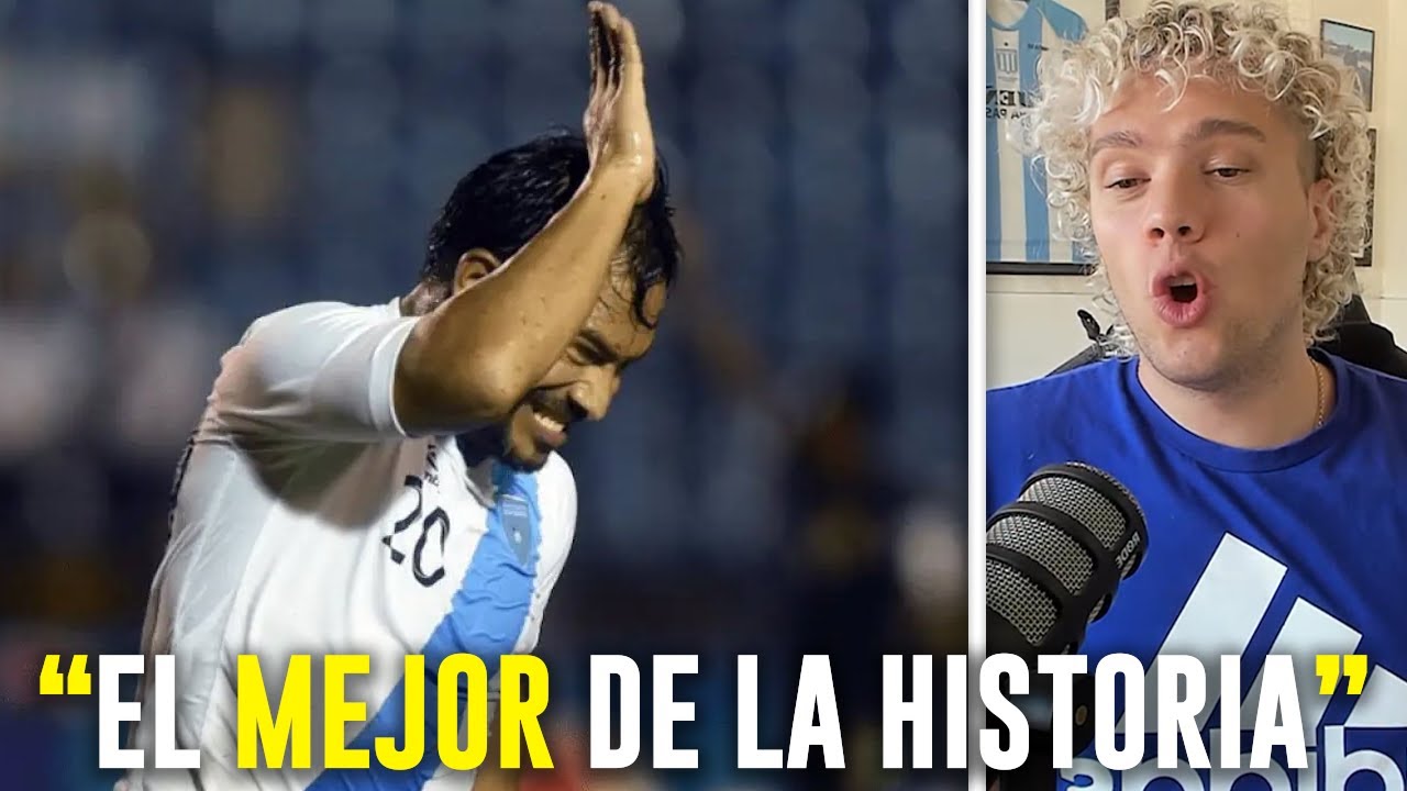😱 ARGENTINO SORPRENDIDO con los MEJORES GOLES del PESCADITO RUIZ 🇬🇹