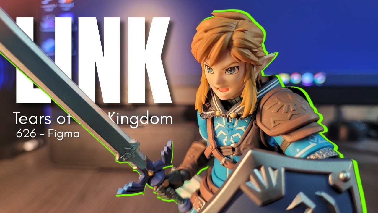 Link Figma 626 Review: A Melhor Action Figure de Zelda Tears of the Kingdom?