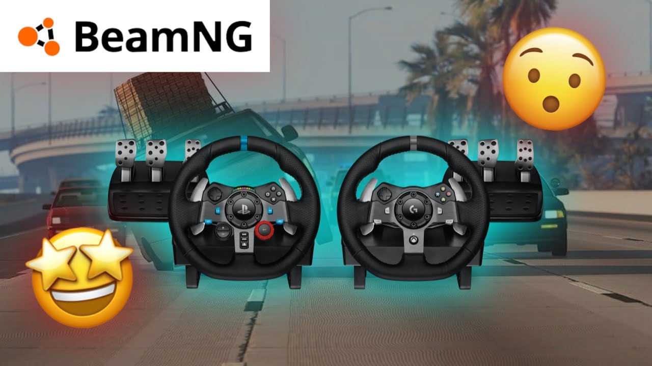 Как настроить Logitech G920/G29/G923 для BeamNG.drive (полное руководство)
