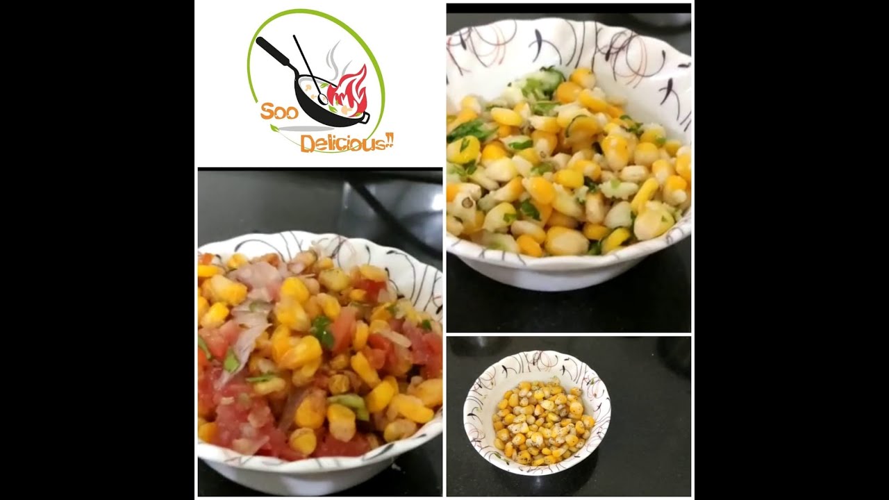 3 easy corn recipes Classic corn, Cheesy con and Crispy corn