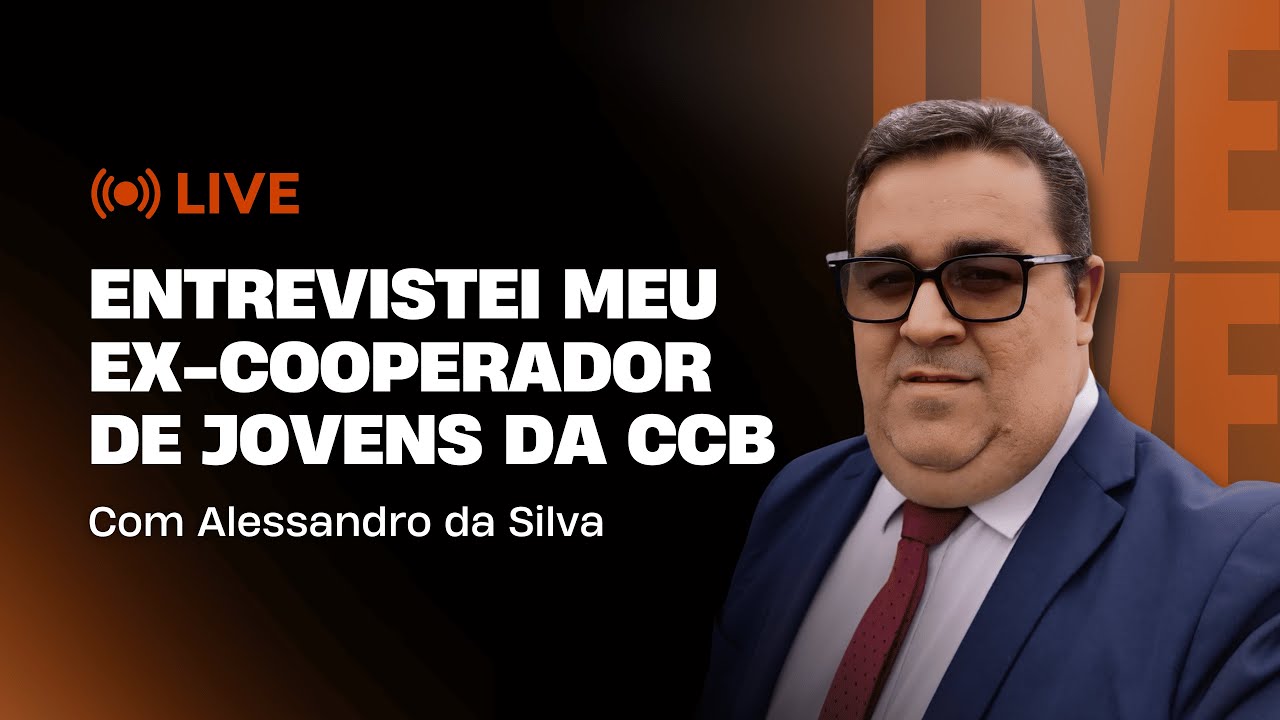 ENTREVISTEI MEU EX-COOPERADOR DE JOVENS DA CCB | Live