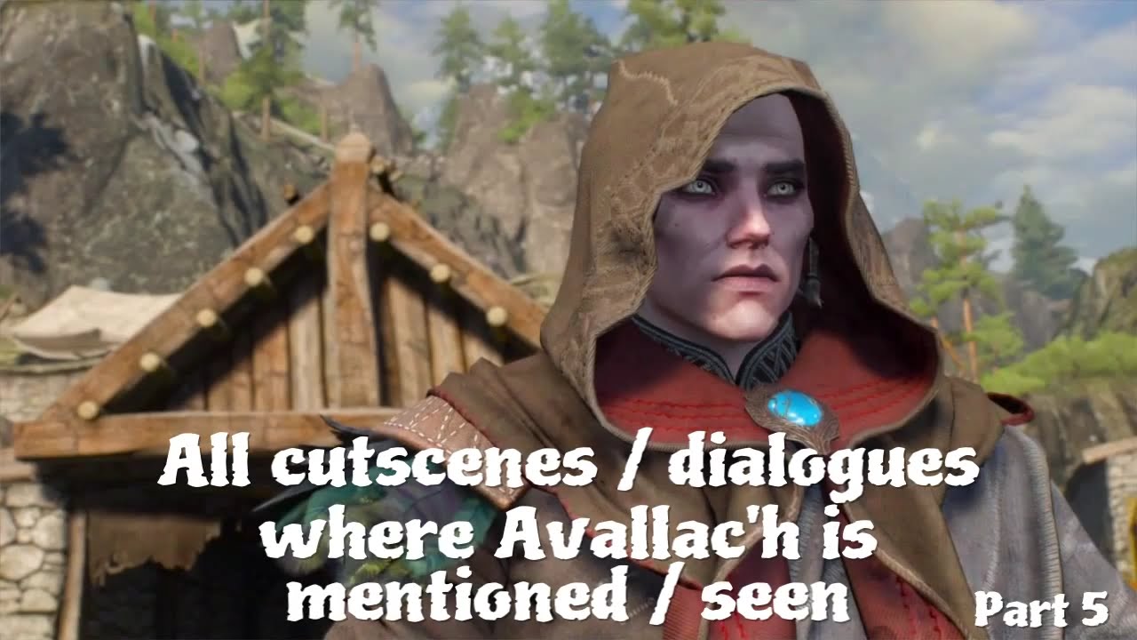 All cutscenes where Avallac'h is mentioned / seen - Part 5 | The witcher 3