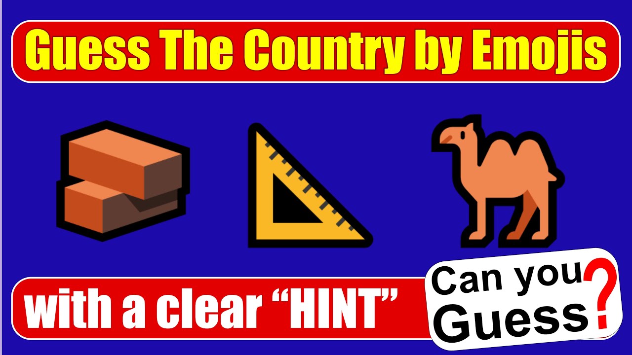 Guess the Country by Emoji! 🌍 | Ultimate Emoji Challenge | Cleare Hint | Global Trivia Hub