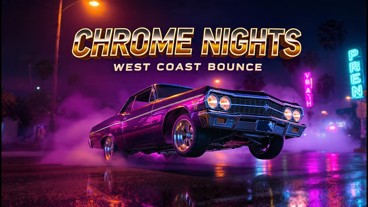 CHROME & SUNSET (Old School West Coast Cruise Mix)  2000s Street Bounce Edition