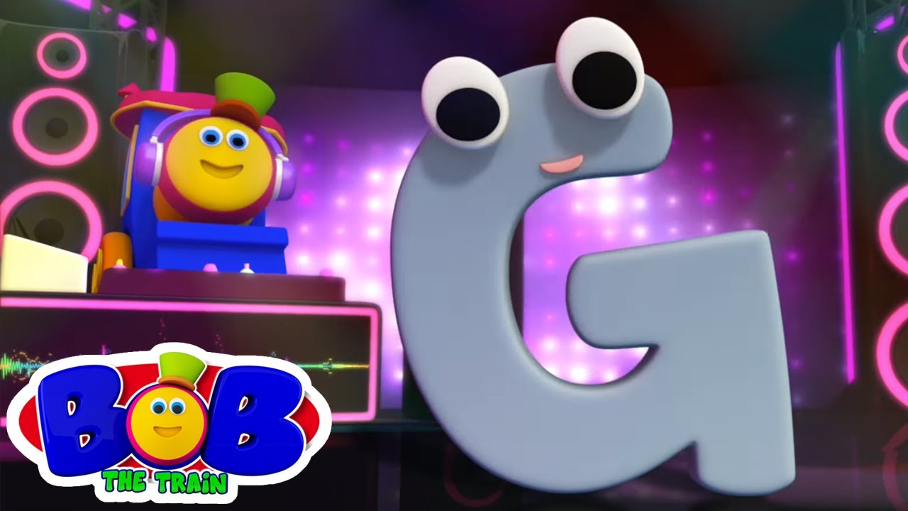Bob le train | Learning Street | Chanson phonétique lettre G | Musique bébé | Dessin animé