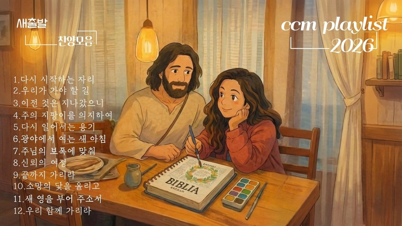 [ccm playlist] 다시 일어설 용기가 필요할 때 | 주님과 함께 걷는 '2026 새 출발' 찬양 모음 ✨[1시간연속듣기] Ep.15