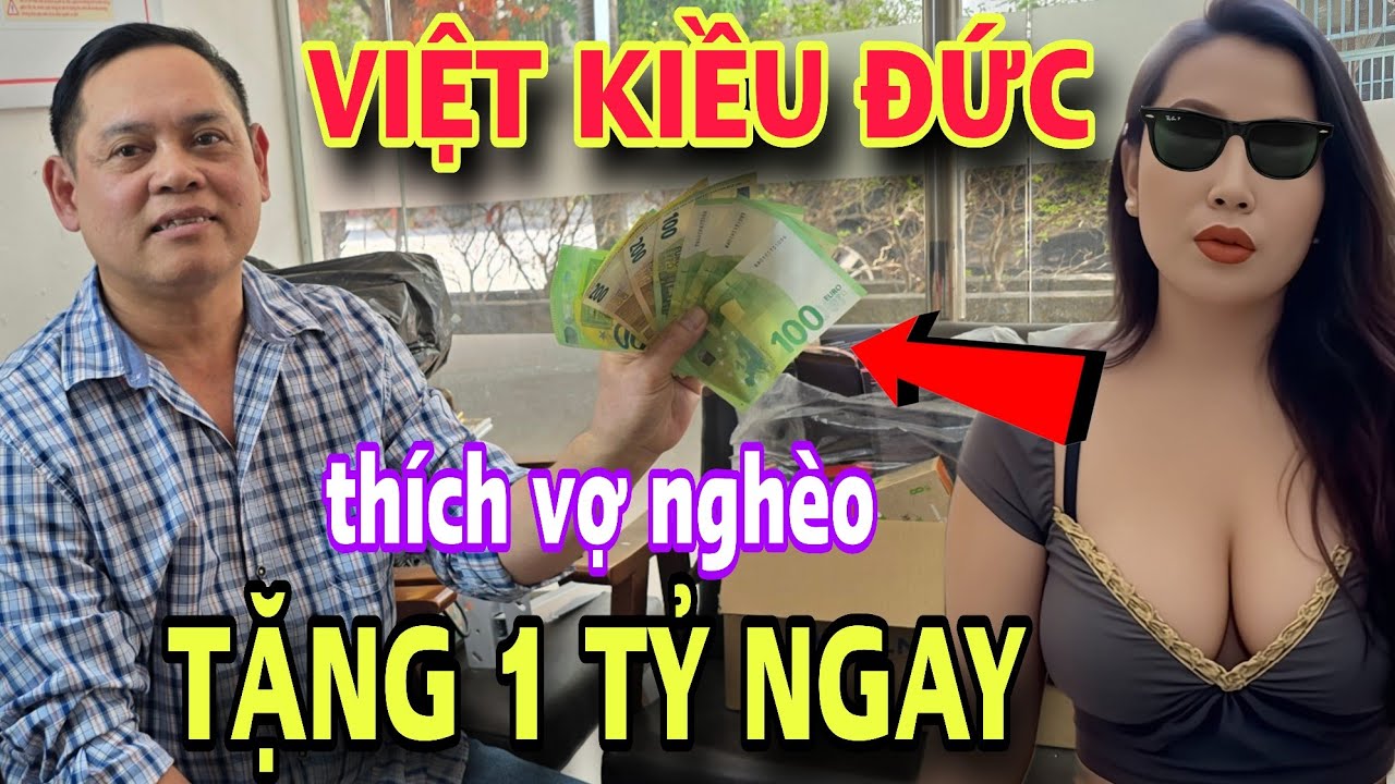 VIỆT KIỀU ĐỨC mới về nước t.ặng 1 tỷ cho vợ nghèo cái kết bật ngửa