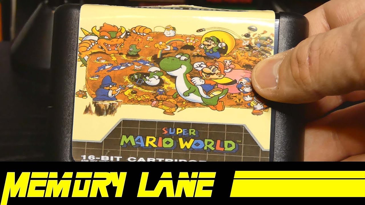 Super Mario World for Sega Genesis (Memory Lane)
