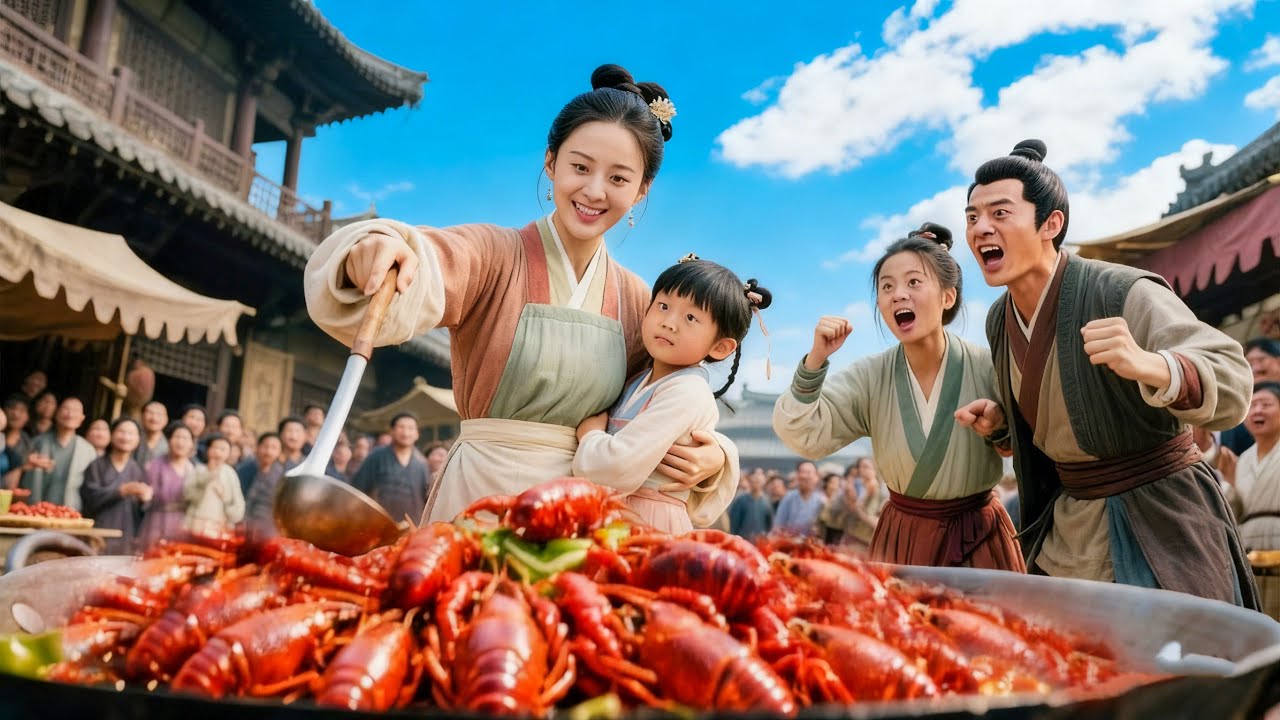 Beauty chef travels as vicious stepmom, wins hearts and millions with fried noodles!