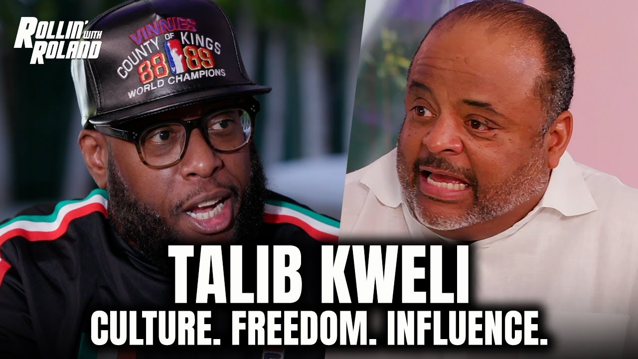 Talib Kweli on Hip Hop&rsquo;s Global Influence, Owning Our Culture, Prince Lessons | #RollinWithRoland