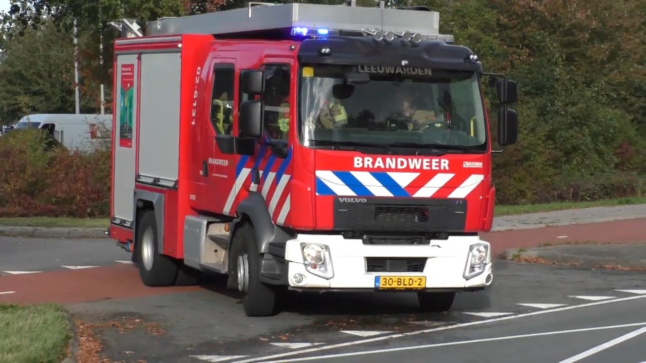 P1 02-6131 ts Leeuwarden Hooftpost met spoed naar een OMS Parkhoven Leeuwarden