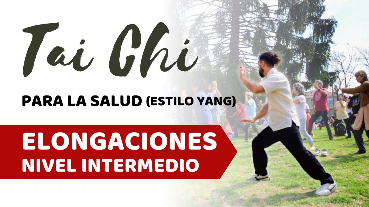 TAICHI Las 7 estrellas - NIVEL INTERMEDIO - Elongacion ☯️ PARTE 1