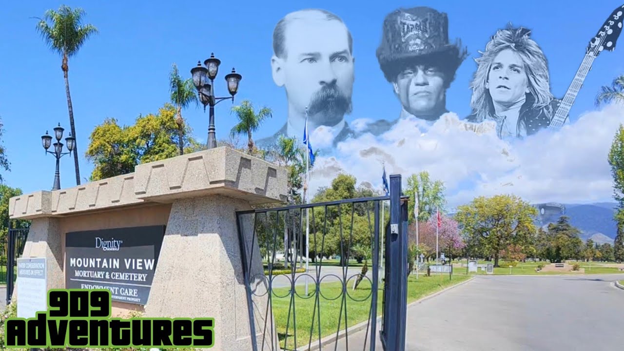 Famous Graves of Mountain View Cemetery San Bernardino | Randy Rhoads | James Earp