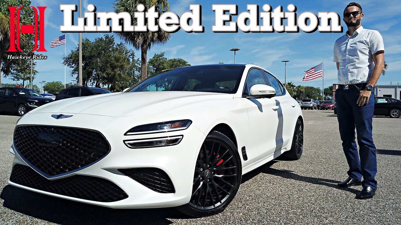 2022 Genesis G70 Launch Edition Best Performance Sports Sedan