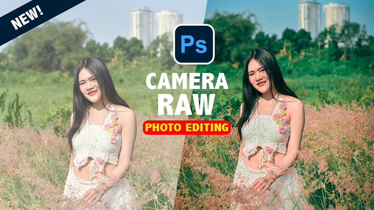 Photoshop Tutorial : Camera Raw Photo Editing | Color Grading Tutorial