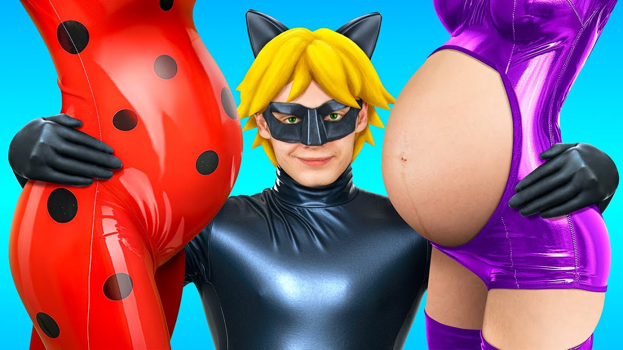 La Mia Matrigna - Vampiro! Mamma vs Matrigna! LadyBug Incinta vs Vampiro Incinta