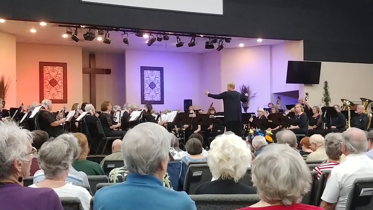 Nature Coast Community Band - Holst 1st Suite in Eb for Military Band - 10/28/18 - Inverness, FL