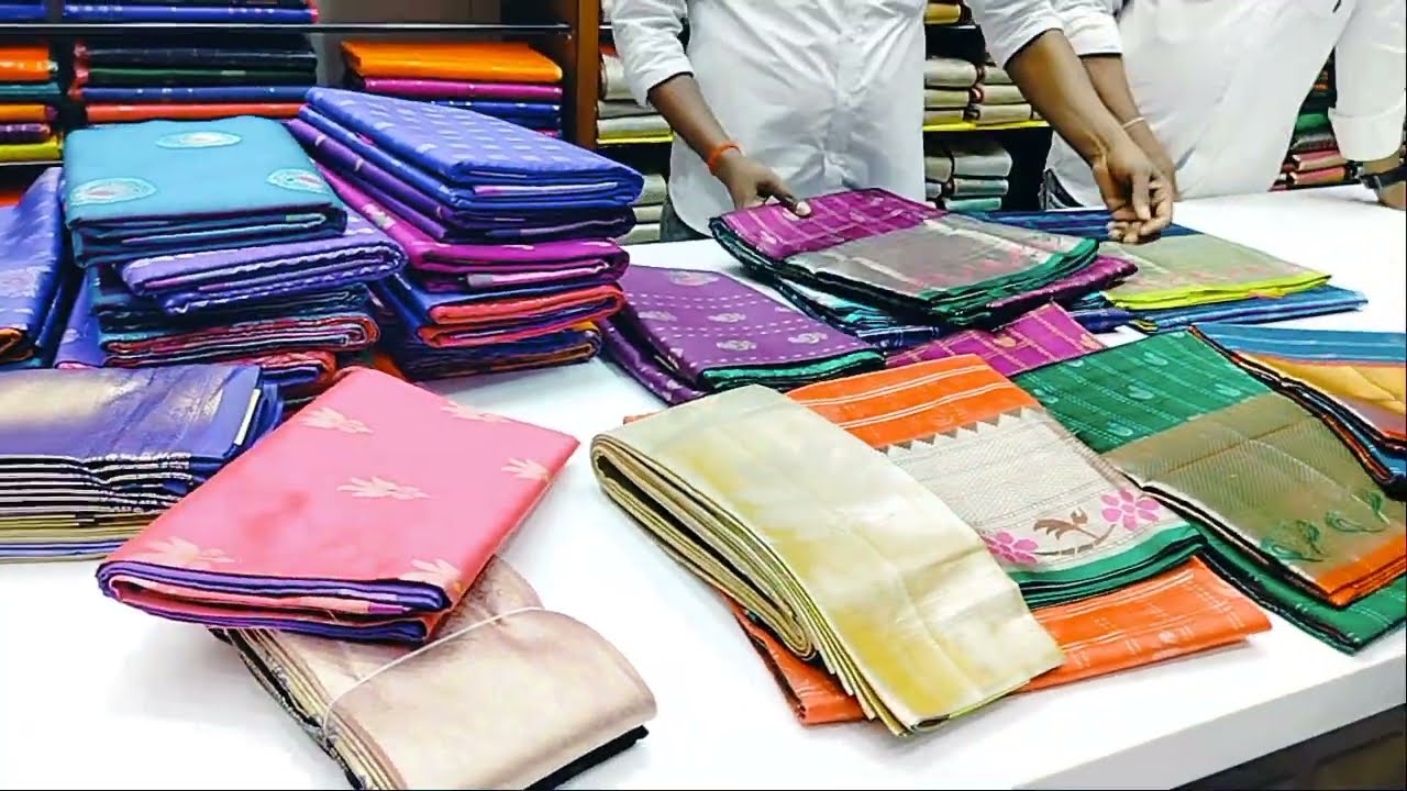@RKCollecions lo Letest Kuppadam Seco Sarees #trendingsarees #viralvideo #shorts #rkcollectionsarees