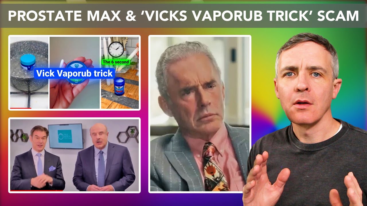 Разоблачение мошенничества с Prostate MAX: «обман с Vicks VapoRub», а также дипфейки от докторов ...