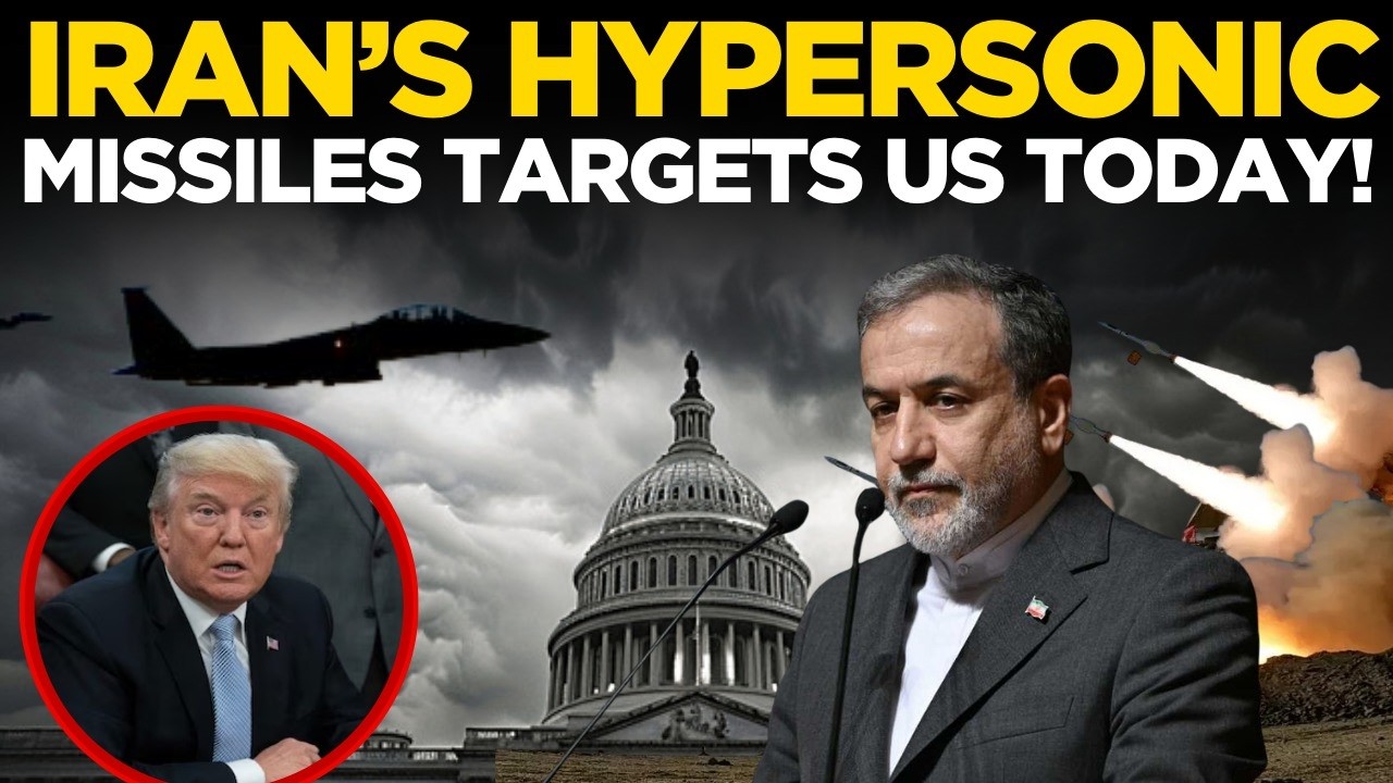Breaking News LIVE: Iran Launches Hypersonic Missiles Toward US! | FM Araghchi | World News LIVE