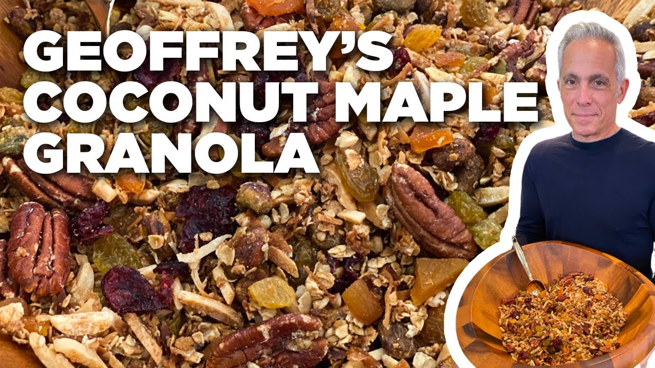 Geoffrey Zakarian's Coconut Maple Granola | The Kitchen | Food Network