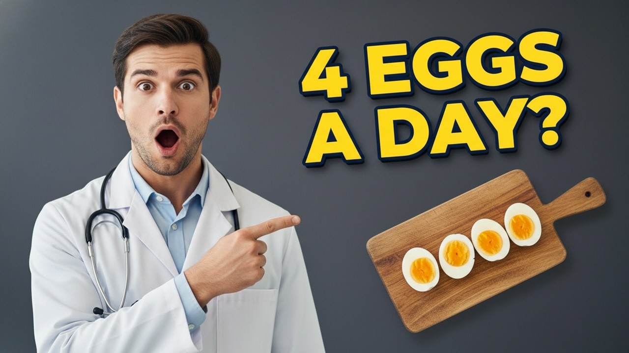What Happens When You Eat 3 to 4 Eggs Daily? Doctor Reveals the Shocking Truth