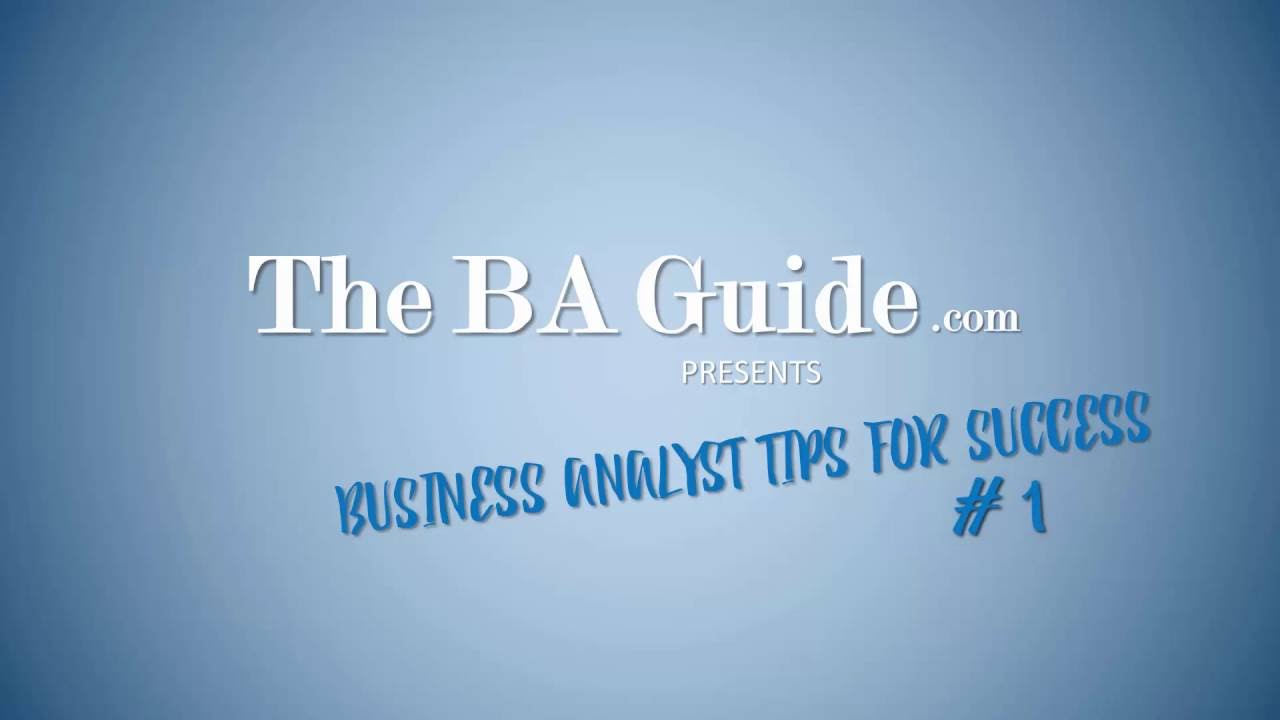 Own Your Conference Call - Business Analyst Tips for Success #1