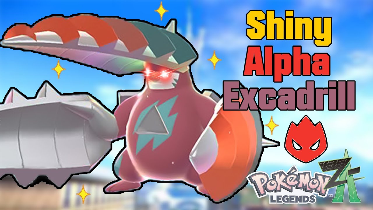 БЛЕСТЯЩИЙ АЛЬФА ЭКСКАДРИЛЛ (Простой метод!) в Pok&eacute;mon Legends Z-A