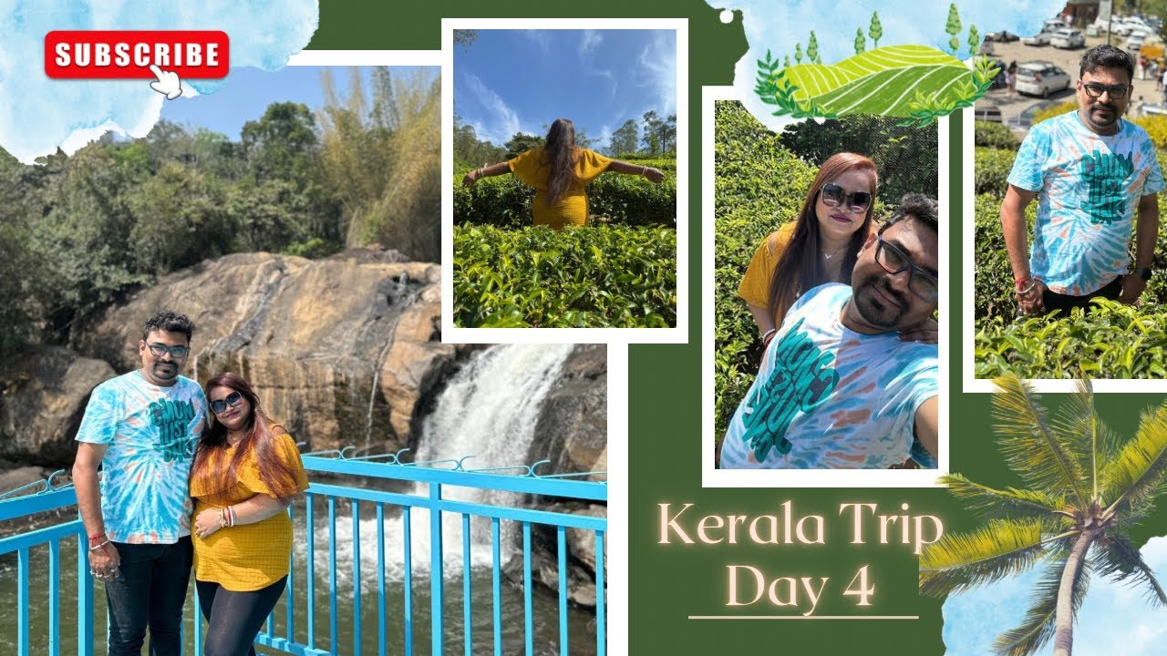 Kerala Trip | Tea Museum | Macofa Chocolate Factory | Ripple Waterfall | Hotel Tigers Roare,Thekkady
