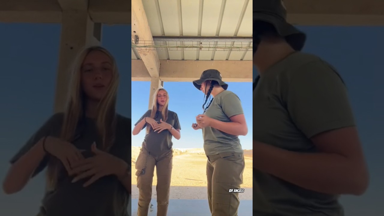 Angels Having Fun 😍 #israel #idf #israelarmy #idfisrael #prettygirl #trend