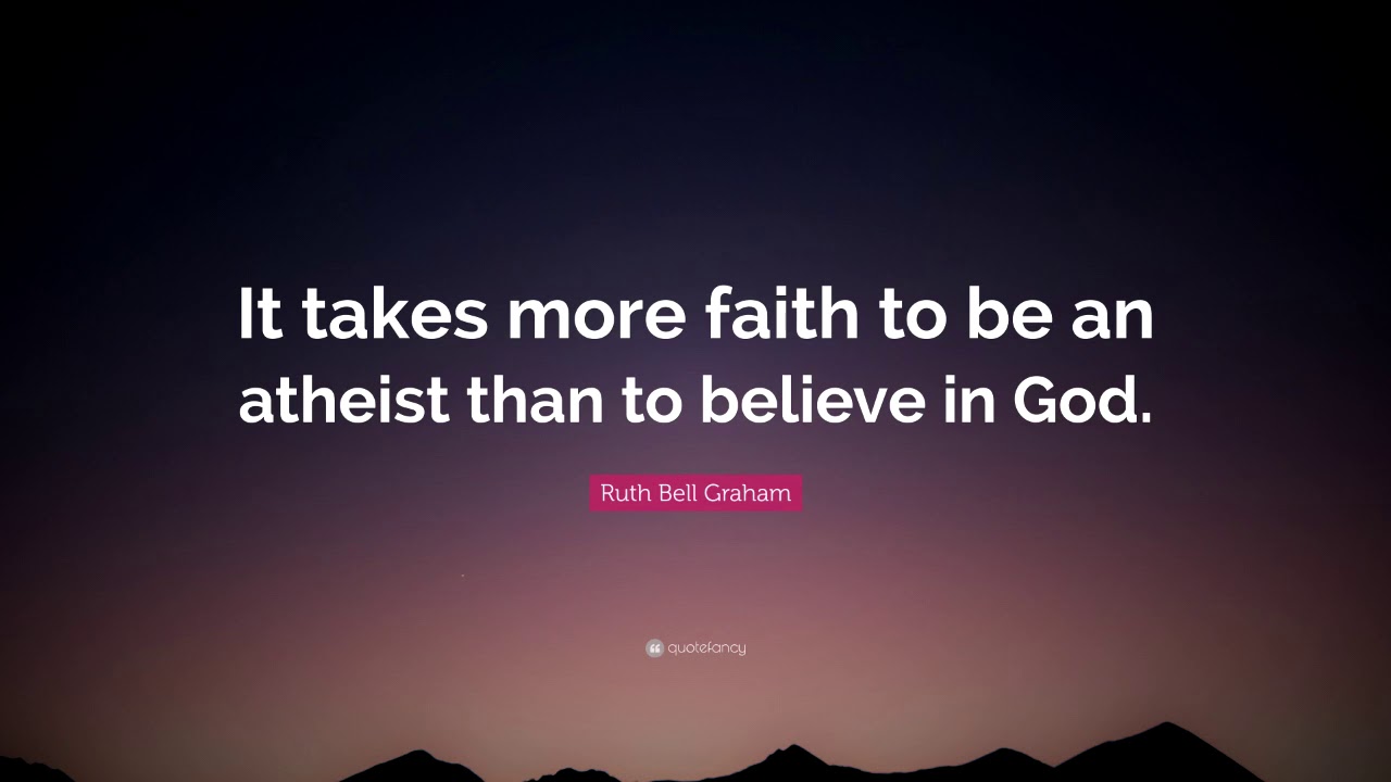 Episode-10- Which Requires more “Faith” Atheism or Deism?