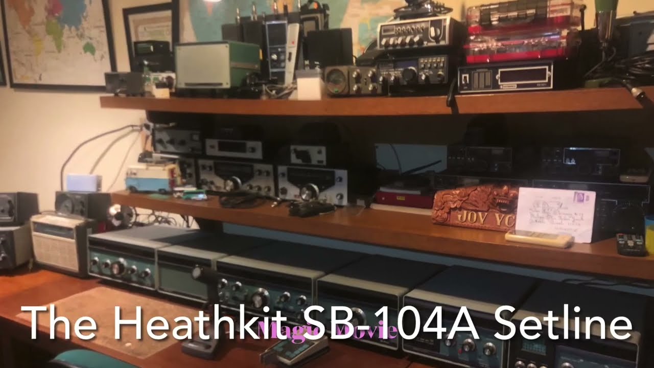 The Heathkit SB-104A Setline..