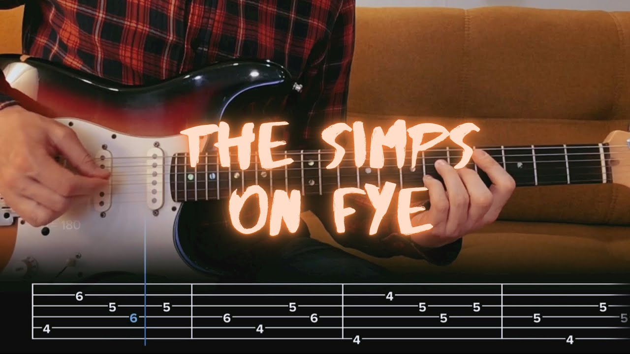 On Fye The Simps Cover / Guitar Tab / Lesson / Tutorial