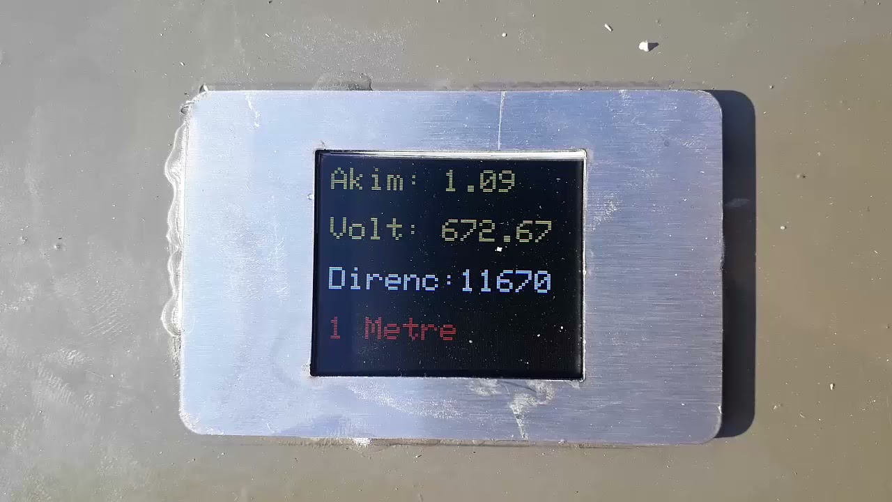 Mini 4 Kazık Rezistivite Wenner Tanıtım (%100 Kendi &Uuml;r&uuml;n&uuml;m)