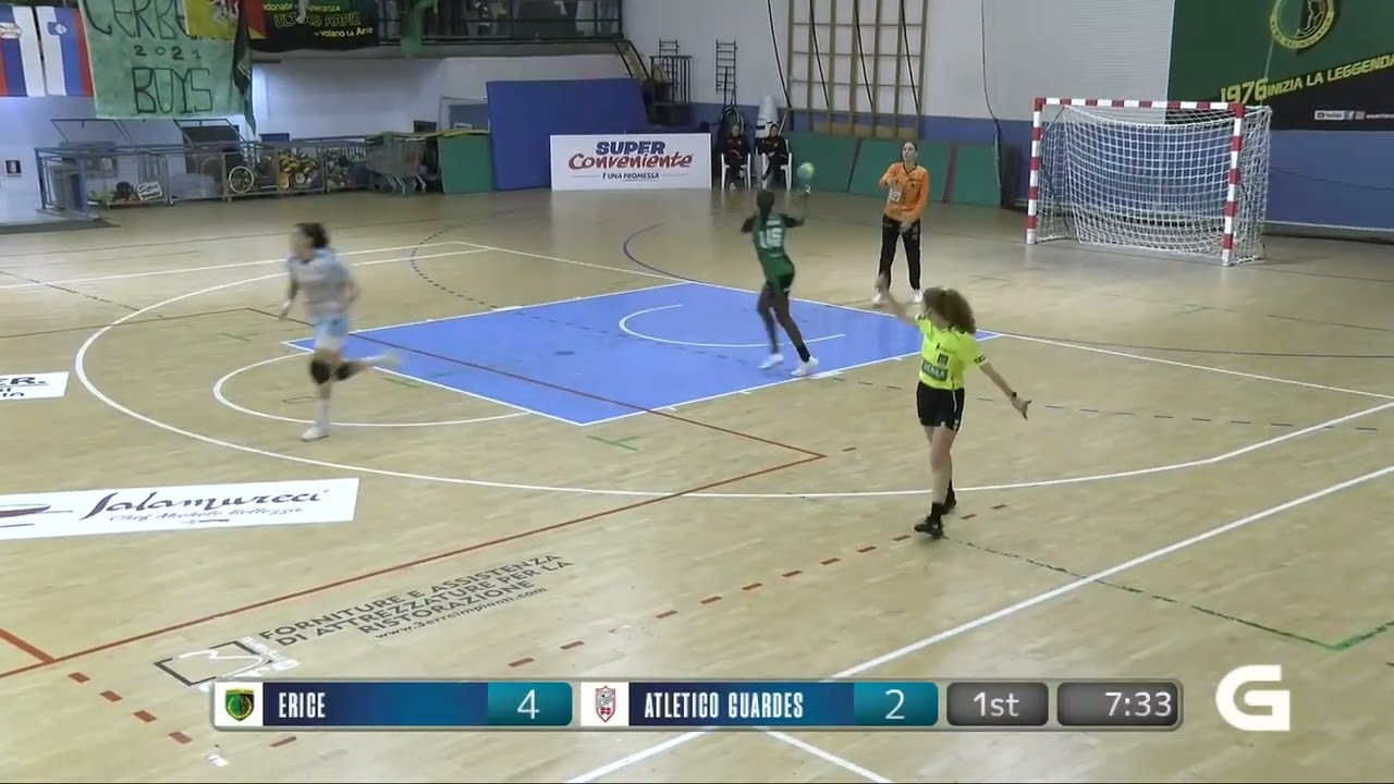 Volta Last 16 EHF European Cup 2025/2026 - Handball Erice SSD ARL VS Mecalia Atlético Guardés